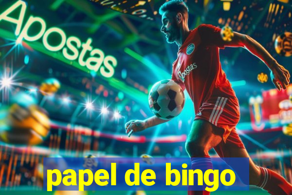 papel de bingo